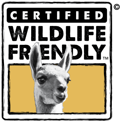 Certified Wildlife Friendly - Guanaco Logo 1 (1) Certified Wildlife Friendly - Guanaco Logo 1 (1)